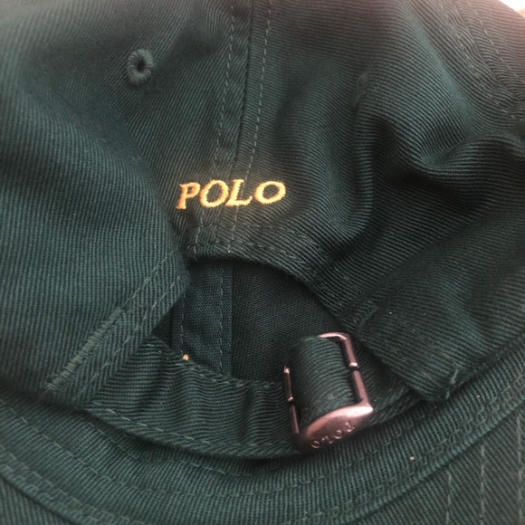 NWT Polo by Ralph Lauren Dark Green Toddler Baseball Cap - Picture 4 of 5